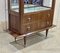 Showcase in Rosewood, Mahogany and Leather Handles, 1960s, Image 7