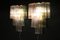 Pink, White, Yellow and Smoked Color Tronchi Wall Lights in the style of Venni, 2000s, Set of 2 9