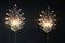 Barovier Clear Murano Glass Leaf and Brass Sconces, 2000s, Set of 2 9