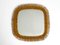 Italian Bamboo Wall Mirror, 1960s 1