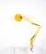 Lámpara de mesa sueca amarilla de Luxo, años 70, Imagen 17