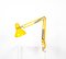 Swedish Yellow Table Lamp by Luxo, 1970s 3