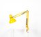 Swedish Yellow Table Lamp by Luxo, 1970s, Image 3