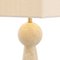 Konav Table Lamp in Travertine from PC Collection 3