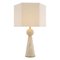 Konav Table Lamp in Travertine from PC Collection 2