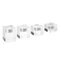 Tealight Holder in Clear Crystal from PC Collection, Set of 4 3