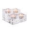 Tealight Holder in Clear Crystal from PC Collection, Set of 4 2