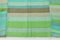 Modernist Green Wool Kilim Rug, 1966 12