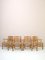 Danish Dining Chairs in Beech by Kaare Klint for Fritz Hansen, 1936, Set of 4 1