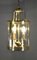 French Hall Lantern in Brass, 1890s 2