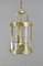 French Hall Lantern in Brass, 1890s 1