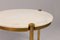 Low Table in Marble and Brass in the Style of Osvaldo Borsani, Italy, 1950s 3