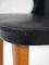 Scandinavian Black Leatherette Desk Chair, 1960s, Image 13