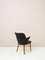 Scandinavian Black Leatherette Desk Chair, 1960s 3