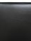 Silla de escritorio escandinava de cuero sintético negro, años 60, Imagen 10