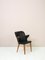 Scandinavian Black Leatherette Desk Chair, 1960s 4