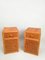 Vintage Rattan and Beech Bedside Tables, Italy, 1970s, Set of 2, Image 12