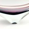 Large Mid-Century Scandinavian Art Glass Coquille Series Centerpiece / Bowl attributed to Paul Kedelv for Flygsfors, Sweden, 1950s 6