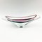 Large Mid-Century Scandinavian Art Glass Coquille Series Centerpiece / Bowl attributed to Paul Kedelv for Flygsfors, Sweden, 1950s 4