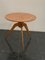 Vintage Dining Table in Cherry & Marble, 1950s 3