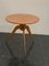 Vintage Dining Table in Cherry & Marble, 1950s, Image 3