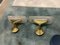 Brass Satinated Glass Sconces, 1980s, Set of 2, Image 4