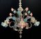 Vintage Murano Glass Chandelier by Galliano Ferro, 1950s 8