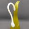 Olive Green Murano Glass Vase, Italy, 1950s-1960s, Image 6