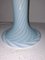 Vintage Murano Blue Swirl Tischlampe, 1970er 2