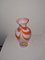 Orange and White Murano Glass Vase, 1960s, Image 3