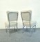 Mid-Century Fabric & Tubular Steel Dining Chairs in Bauhaus Style by Jozsef Peresztegi, 1960s, Set of 2 4