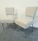 Mid-Century Fabric & Tubular Steel Dining Chairs in Bauhaus Style by Jozsef Peresztegi, 1960s, Set of 2, Image 6