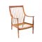 FD 145 Lounge Chair in Teak and Oak by Peter Hvidt & Orla Mølgaard-Nielsen for France & Søn / France & Daverkosen, 1950s, Image 9