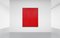 Rolf Hans, Pintura grande monocromática en rojo, Imagen 2