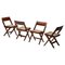 Dining Chairs attributed to Pierre Jeanneret, Chandigarh, 1950s, Set of 4 1