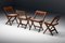 Chaises de Salle à Manger attribuées à Pierre Jeanneret, Chandigarh, 1950s, Set de 4 2