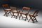 Dining Chairs attributed to Pierre Jeanneret, Chandigarh, 1950s, Set of 4 2