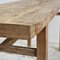 Rustic Elm Console Table Desk -C, 1920s 5