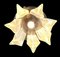Klare Triedro Deckenlampe aus Murano Glas 4