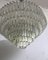 Clear Triedro Murano Glass Chandelier 4