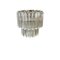 Transparent Triedro Murano Glass Wall Sconce 2