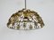 Florentine Flower Shape Pendant Lamp attributed to Banci Firenze, 1970s, Image 2
