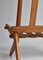 Danish Modern Oak Natural Sheepskin Folding Chair from Preben Thorsen,1957 13