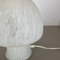 White Glass Mushroom Table Desktop attributed to Hustadt Lights, Germany, 1970s, Image 7