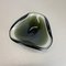 Large Murano Sculptural Glass Element Shell Shape Ashtray, Murano, Italy, 1970s 6