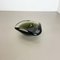 Large Murano Sculptural Glass Element Shell Shape Ashtray, Murano, Italy, 1970s 3