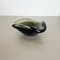 Large Murano Sculptural Glass Element Shell Shape Ashtray, Murano, Italy, 1970s, Image 2