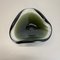 Large Murano Sculptural Glass Element Shell Shape Ashtray, Murano, Italy, 1970s 9