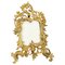 Rococo Style French Bronze Desktop Picture Frame, 1920s, Image 1