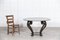 Large English Circular Marble Top Wrought Iron Table, 1950s 8